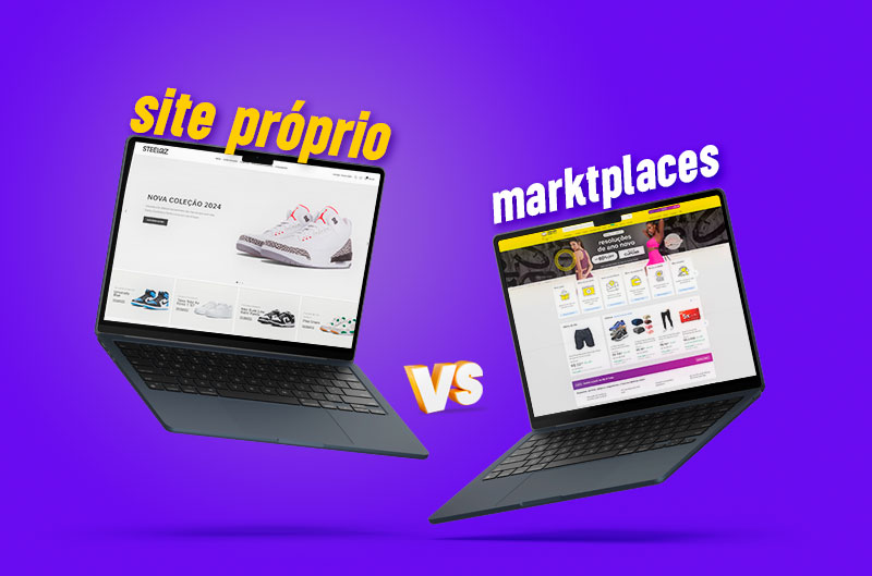 site próprio vs marktplaces